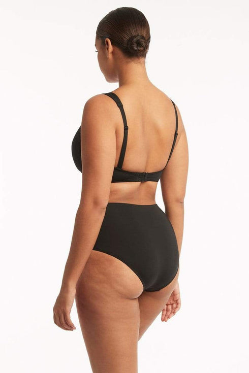 Sea Level Essentials High Waist Gathered Side Pant